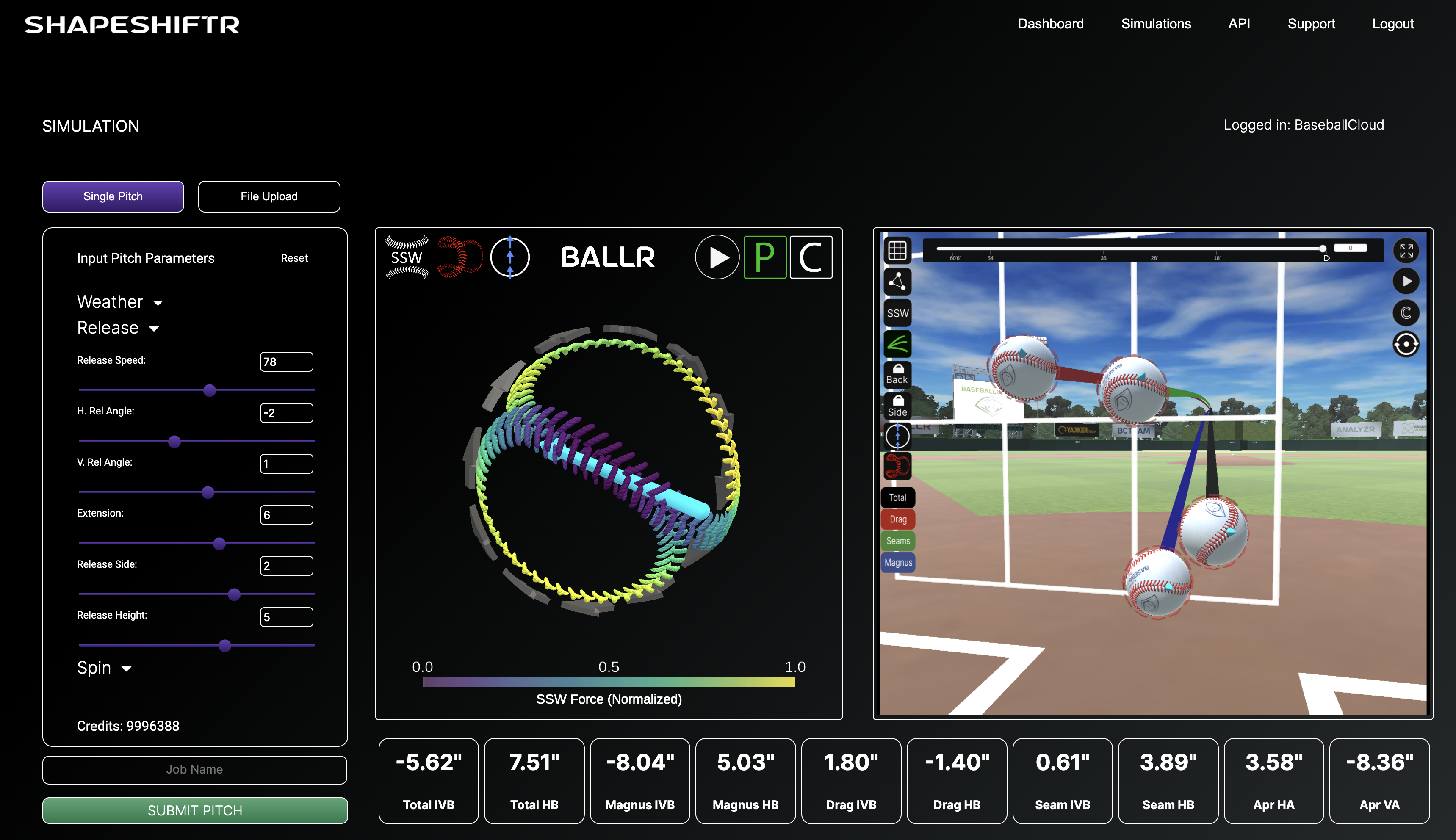 Introducing BaseballCloud’s ShapeShiftR: Revolutionizing Pitch Design and Performance Analysis